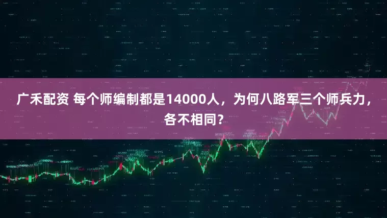 广禾配资 每个师编制都是14000人，为何八路军三个师兵力，各不相同？